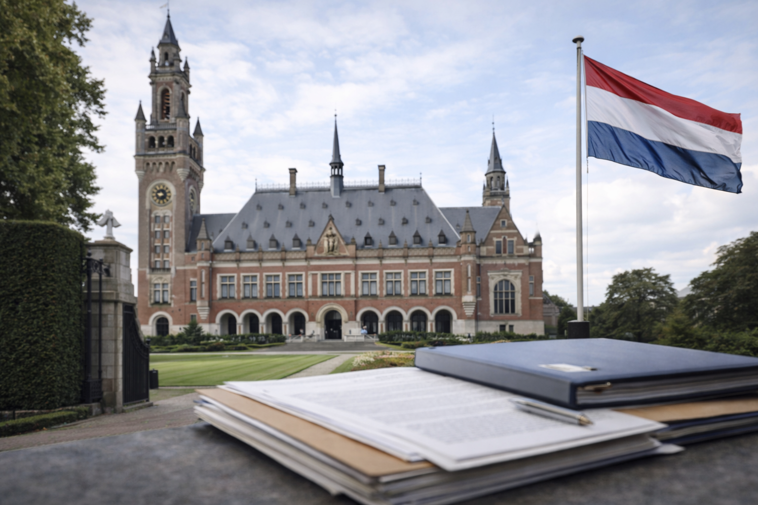 Hague Convention — court/diplomatic style